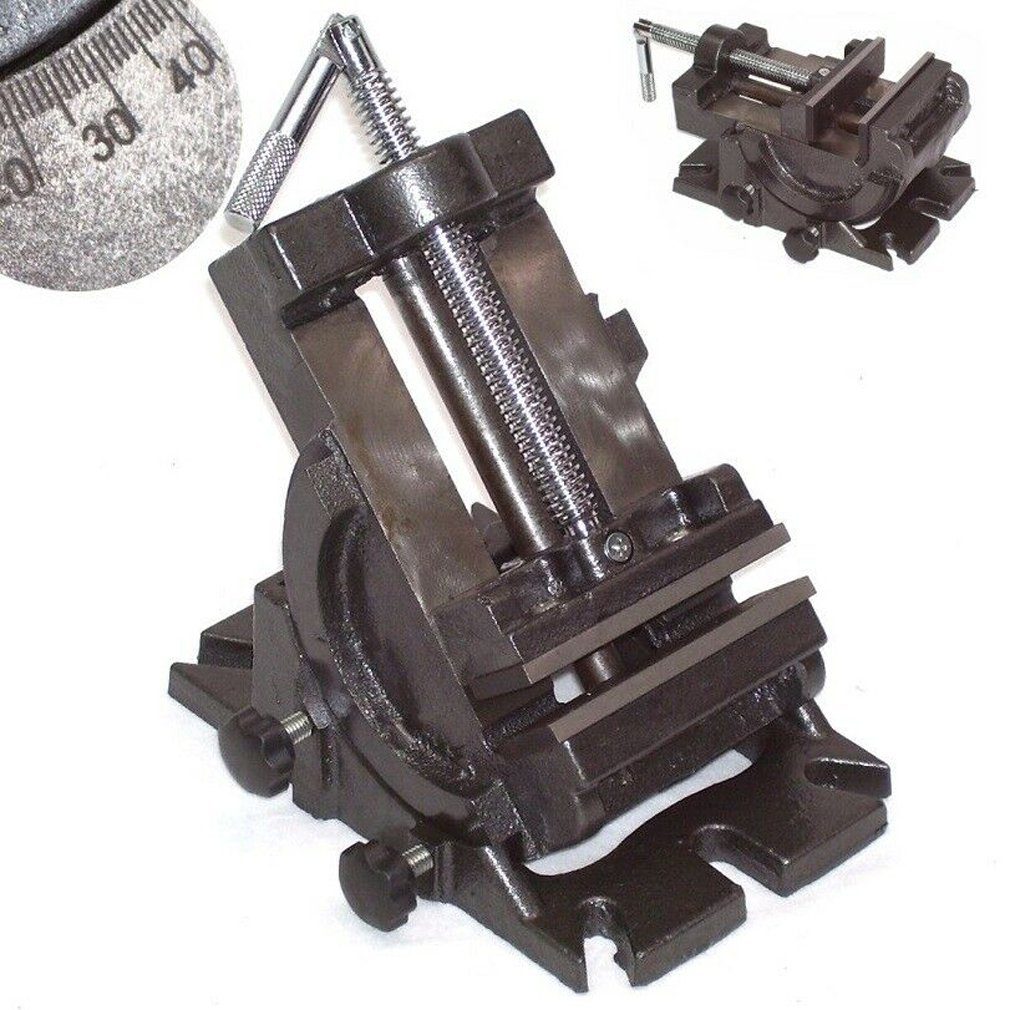 Apex Schraubstock Maschinenschraubstock 100 mm 4" kippbar 55526 Schraubstock schwenkbar