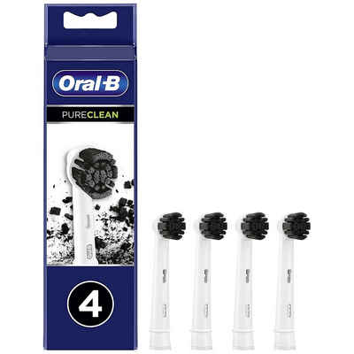 Oral-B Zahnpflege-Set Oral-B Head 4-pack Pure Clean Aufsteckbürsten für elektrische Zahnbürs