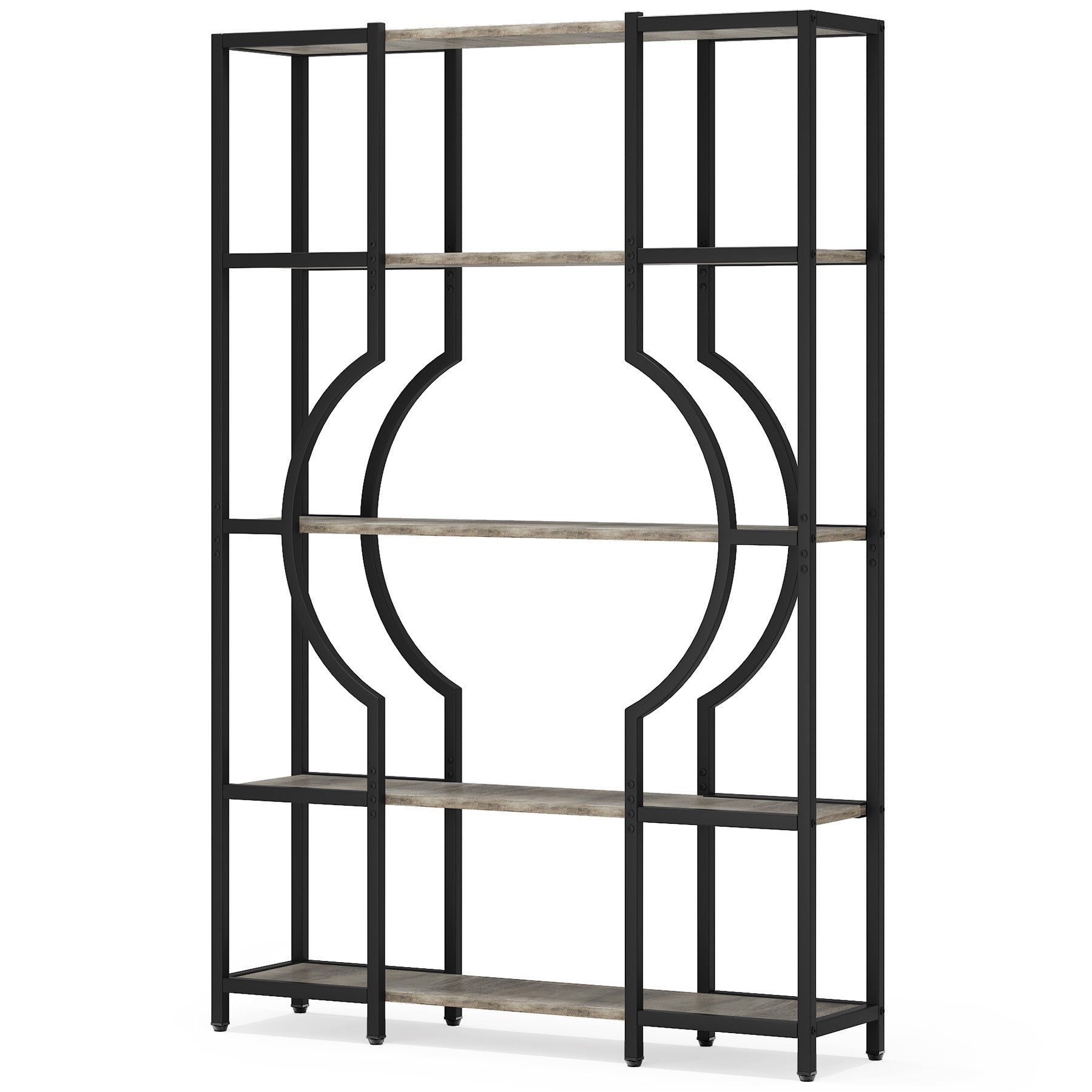 Tribesigns Bücherregal 176cm Hoch Standregal, Freistehende günstig online kaufen