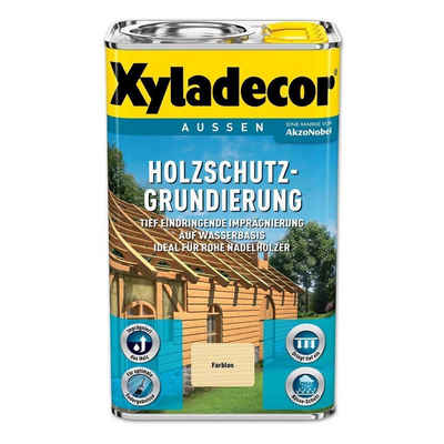 Xyladecor  Holzgrundierung Xyladecor Holzschutz-Grundierung Wasserbasis 5 l lösemittelfrei