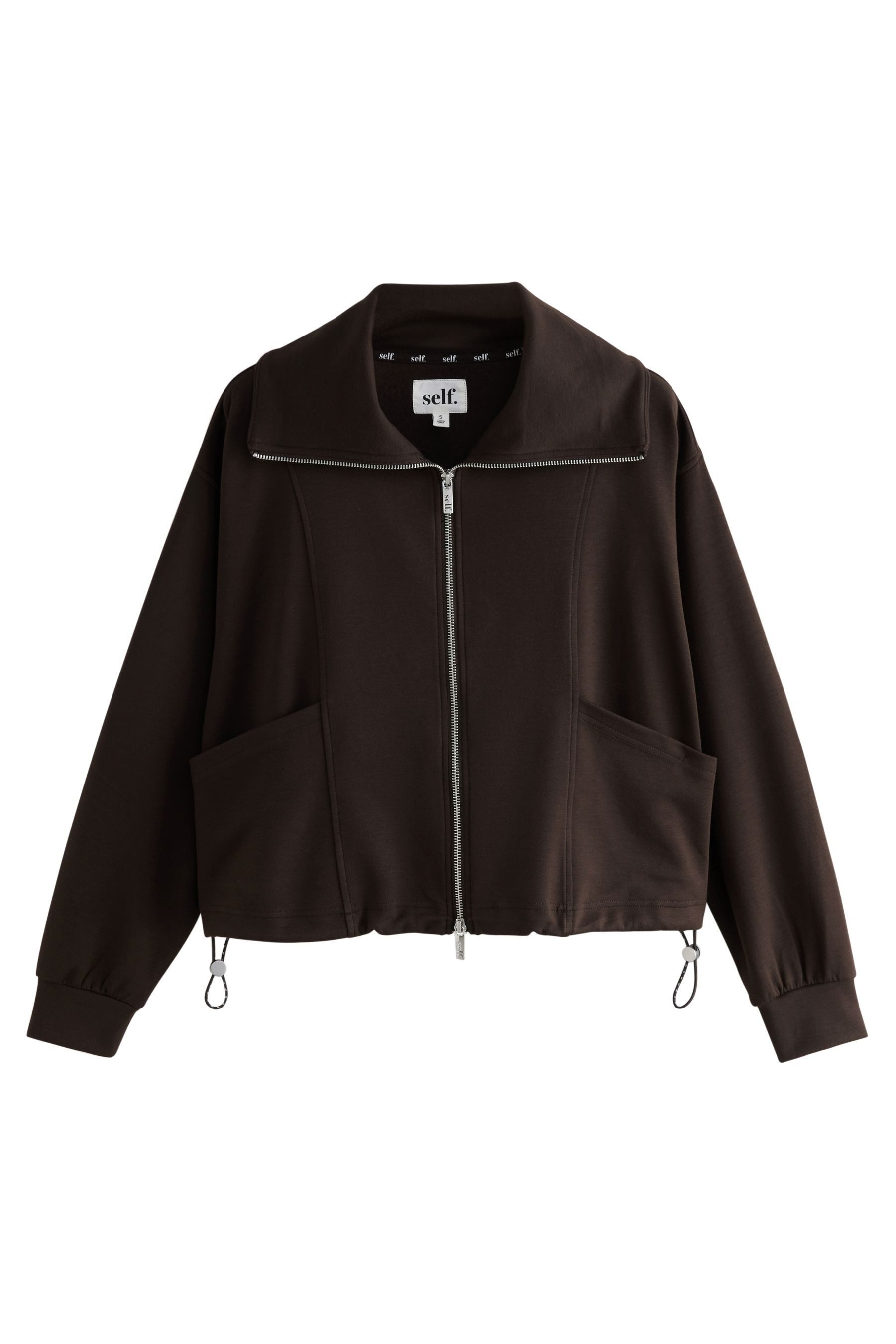 self Blouson Self. Modaljacke mit durchgängigem Reißverschluss (1-St)