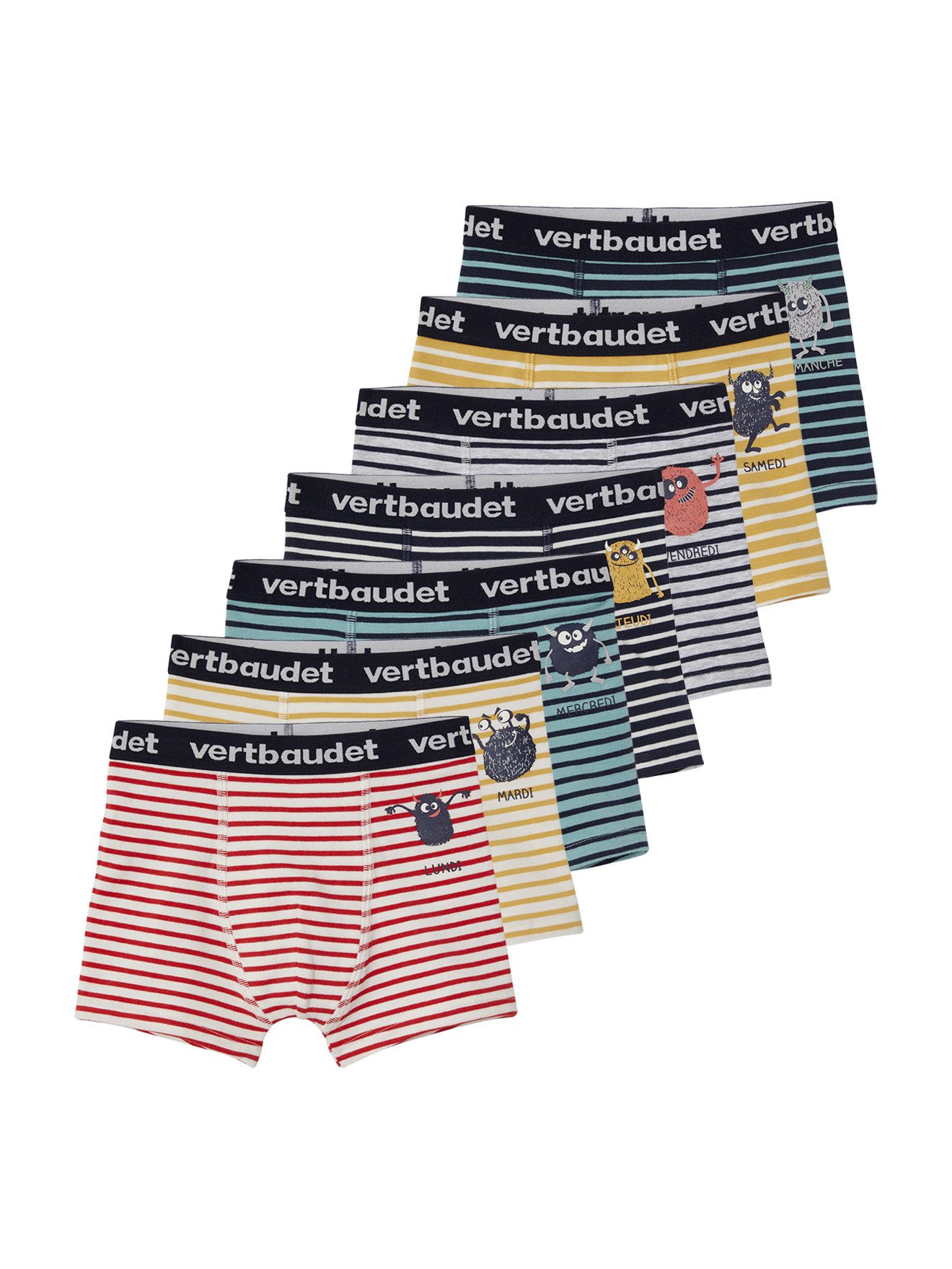Boxershorts 7er-Pack Jungen Boxershorts, Monster