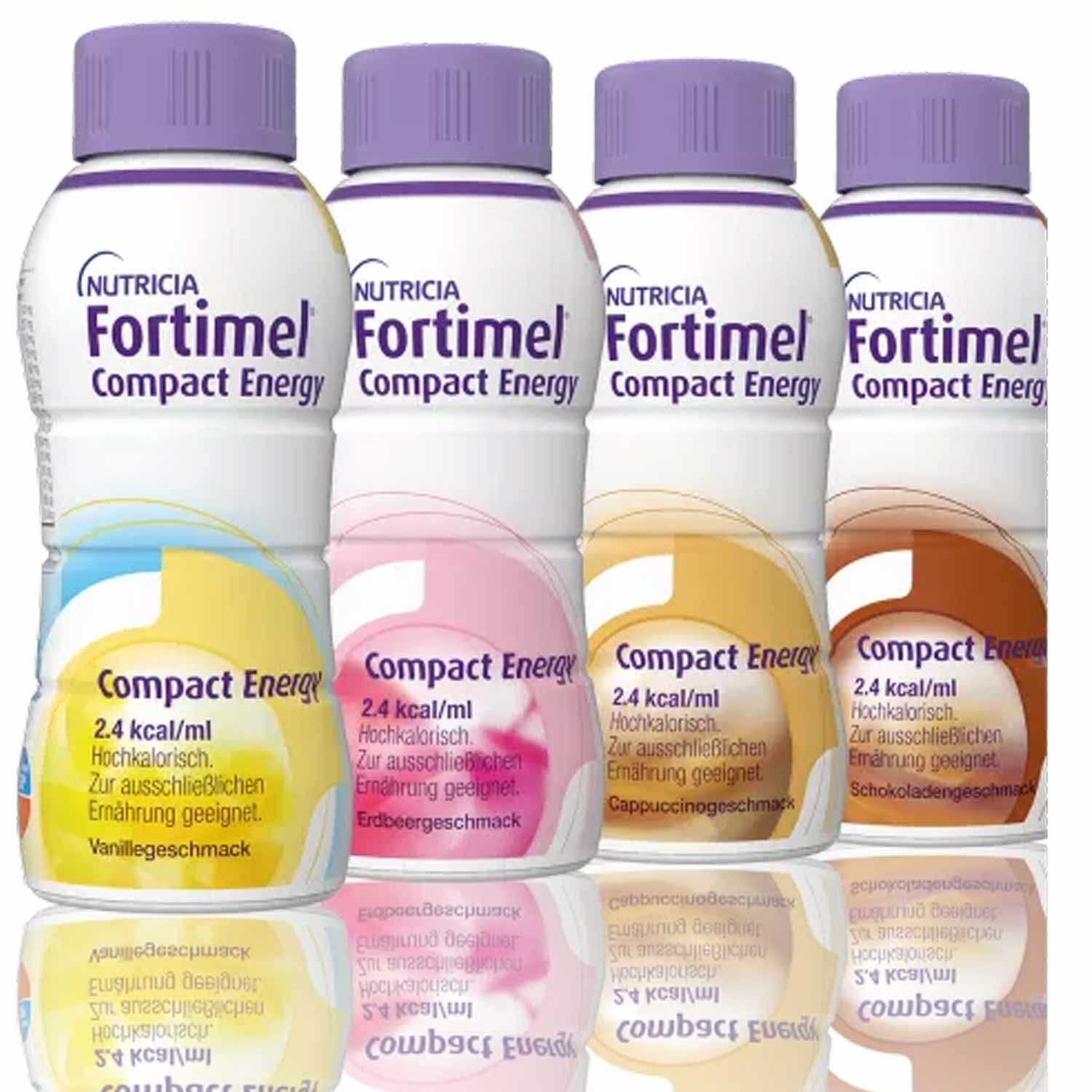Nutricia Milupa GmbH Trinkblase Fortimel Compact Trinknahrung Vanille – Glutenfrei, laktosearm & nährs