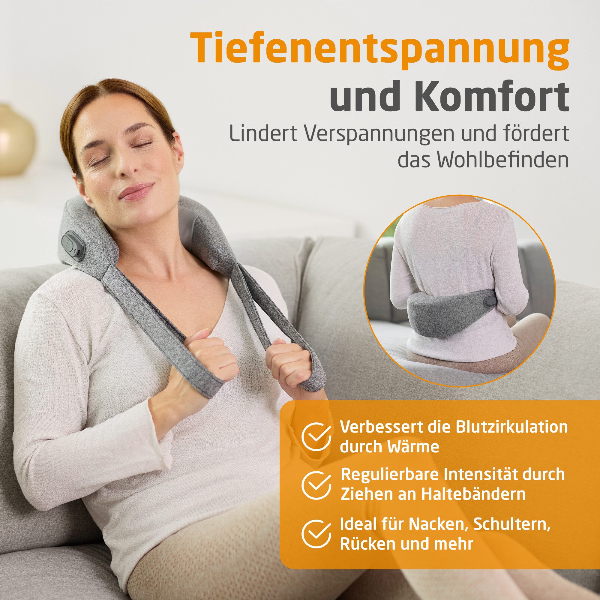 medisana Nacken-Massagegerät NM 900 Shiatsu