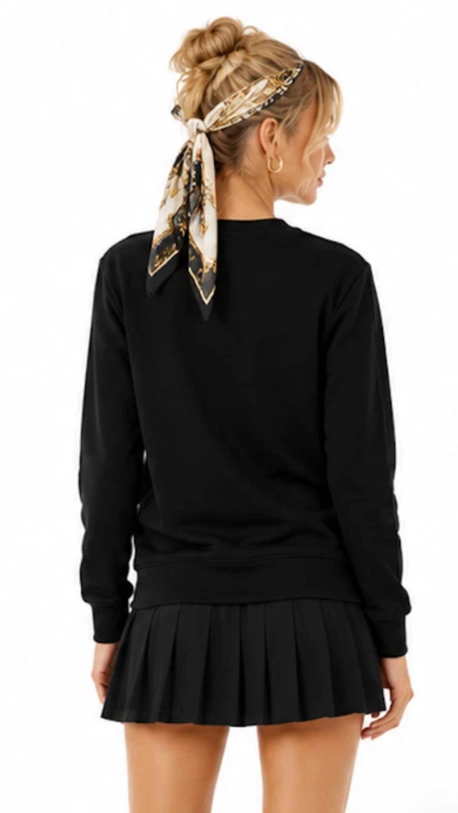 Moschino Sweatshirt Couture! Milano Sweatshirt Premium Pullover Sweater Ikonisches Statement-Piece der Moschino Couture! Kollektion