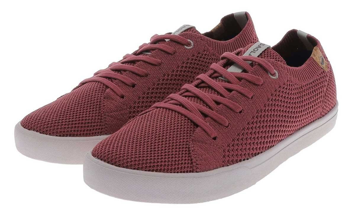 CANNON KNIT Rot Sneaker