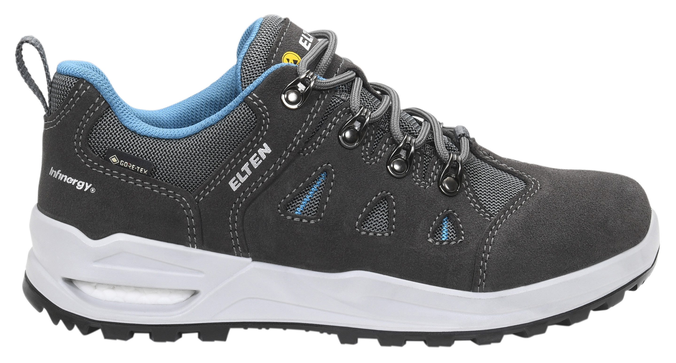 ELTEN ENYA XXF GTX® grey-turquoise Low ESD O2 WR Sicherheitsschuh (Schuhkarton, Paar)