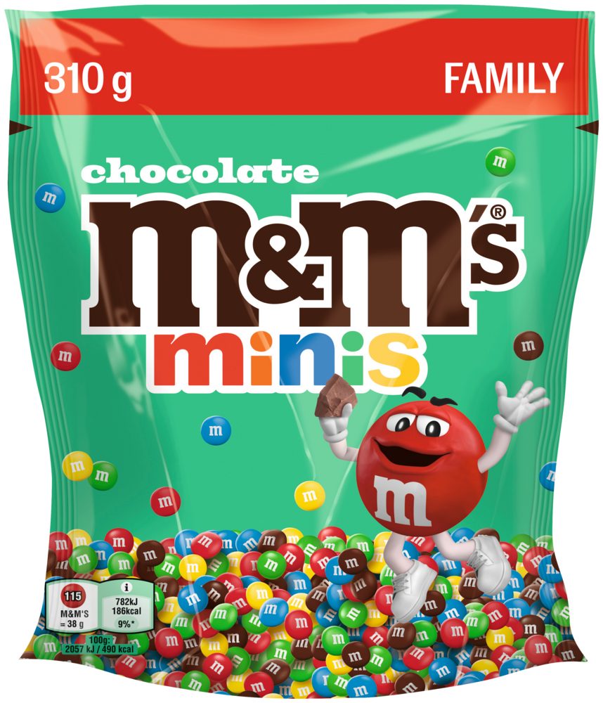 M&M's Süßigkeit M&M'S Minis Chocolate 310g