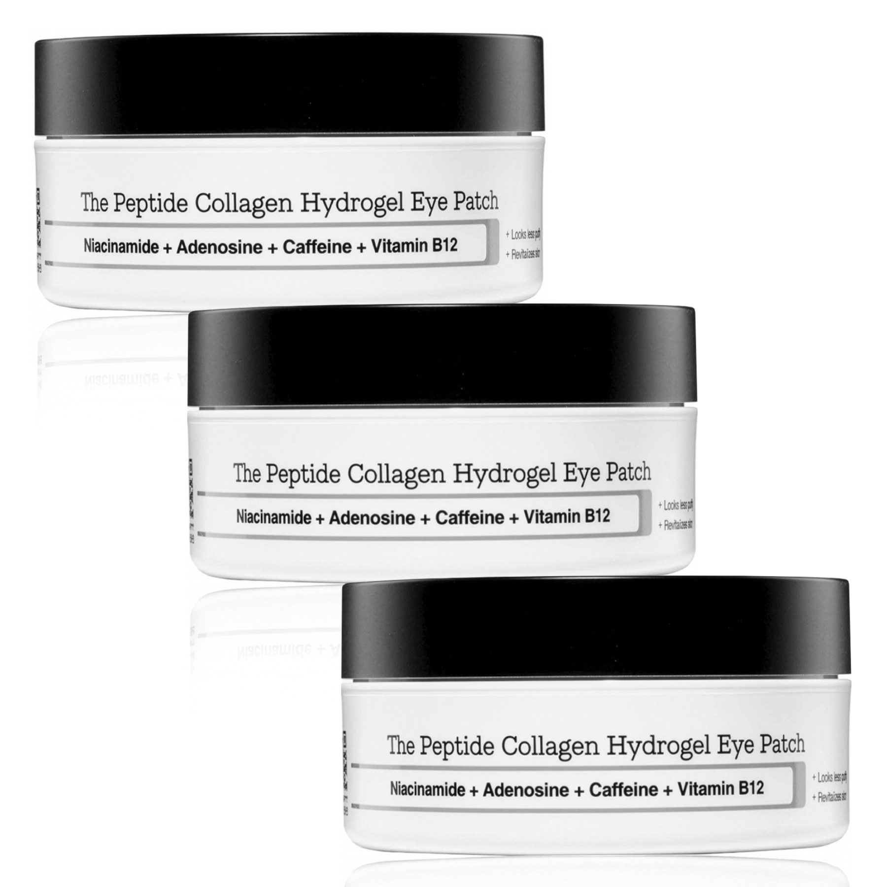 Cosrx Augenpads Pink Peptide Anti Aging Kollagen Hydrogel Augenpads gegen Augenringe, 3-tlg., COSRX, Augenpads, Hydrogel, Hautpflege