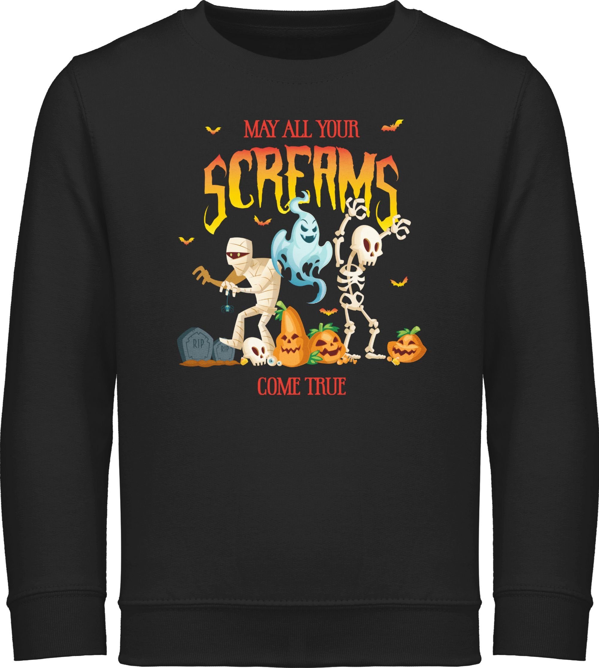 Sweatshirt Geist Gespenst Zombie Skelett