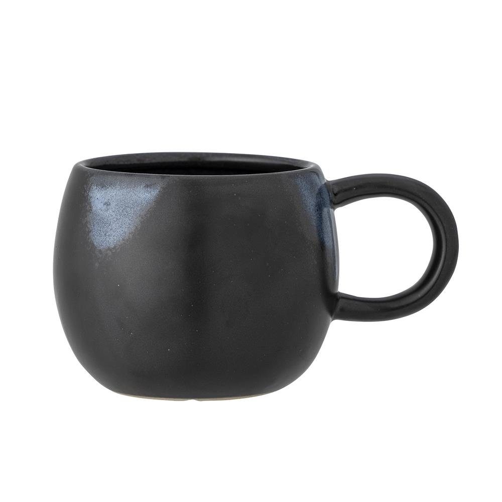 Bloomingville Tasse Elia, aus Steingut, Blau, 11 x 8,5 cm, 480 ml
