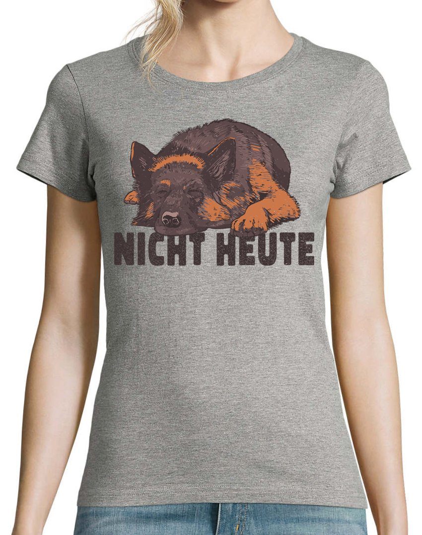 Youth Designz T-Shirt Hund Nicht Heute günstig online kaufen