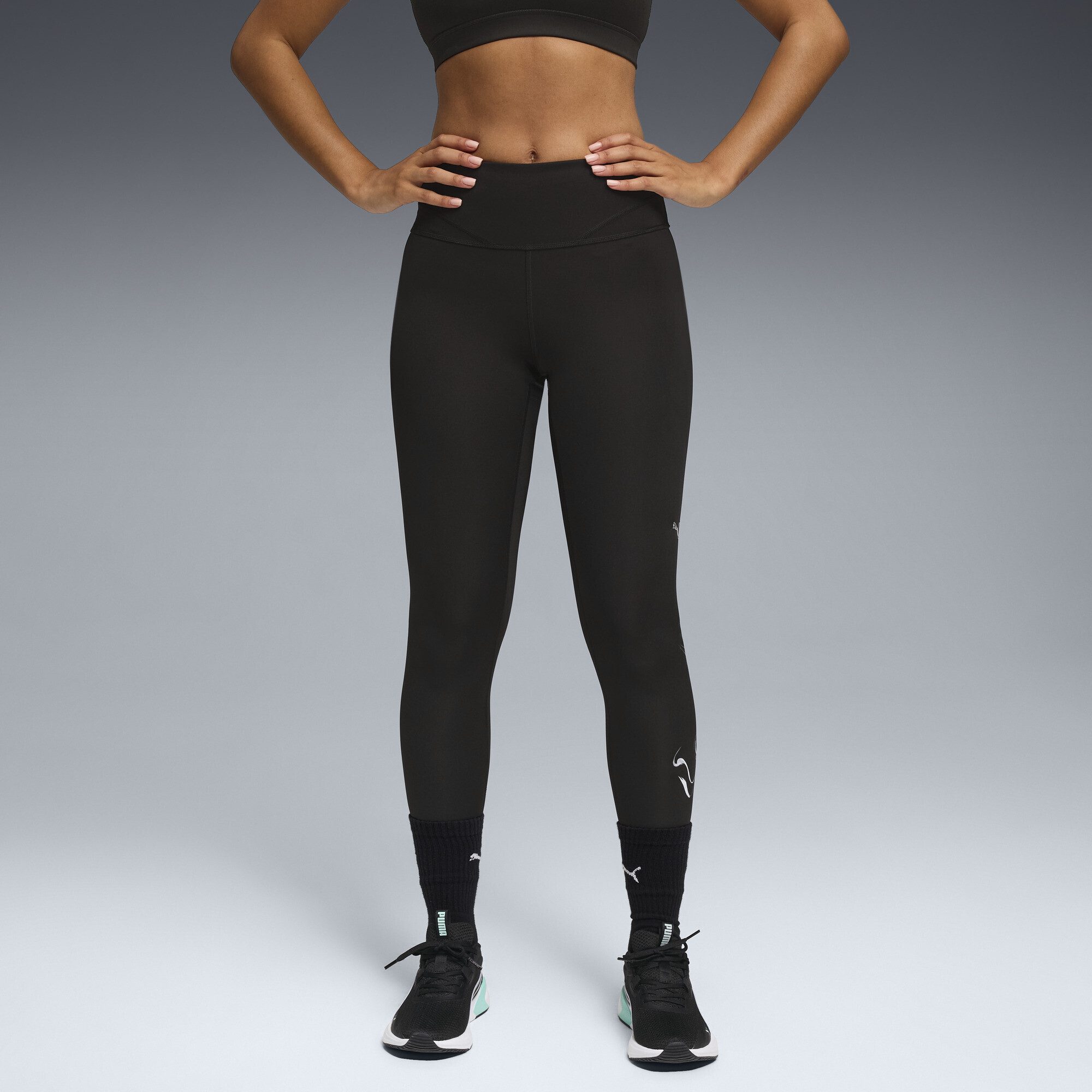 PUMA Trainingstights GREEN TERRAINS High-Waist-Trainingsleggings Damen günstig online kaufen