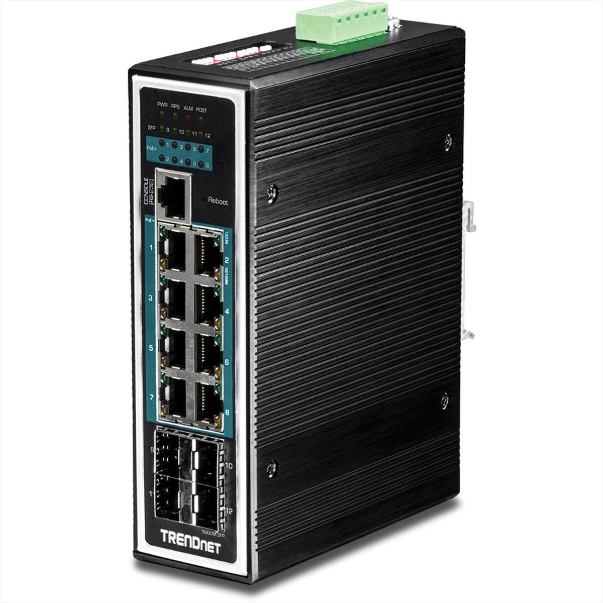 TI-PG1284i 12 Port Rail Switch Netzwerk-Switch