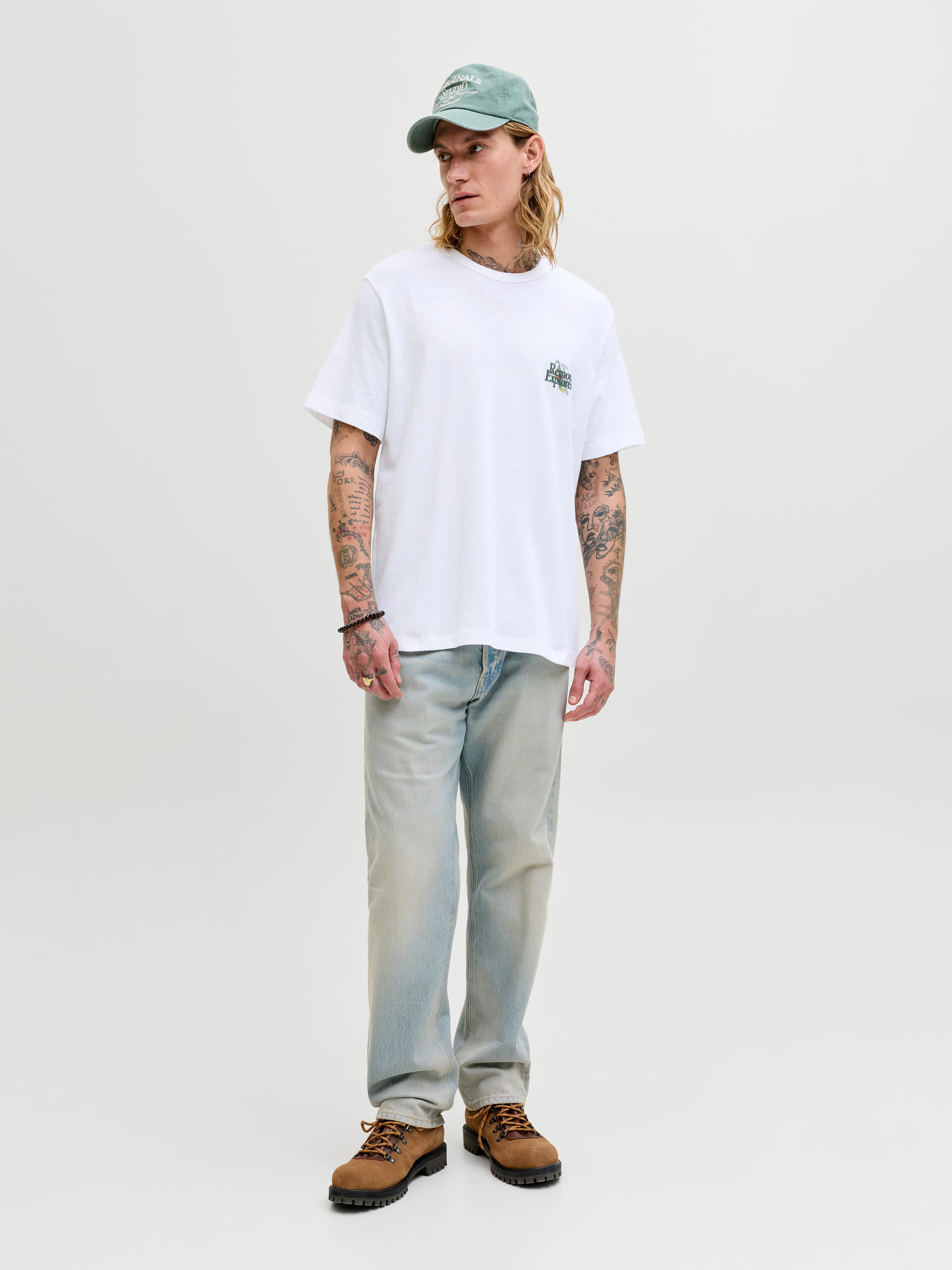 Jack & Jones T-Shirt JORMONTAUK MULTICOLOR GRAPHIC TEE CN – Bild 4 von 5
