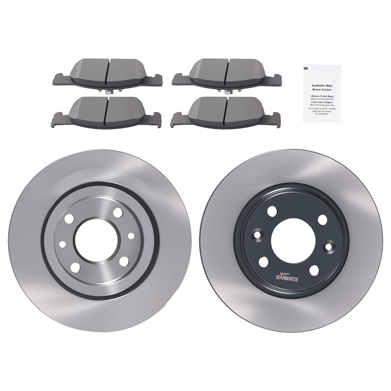 maXpeedingrods Bremsbelag, Bremsscheiben Bremsbeläge Vorne For Dacia Logan Sandero II Renault