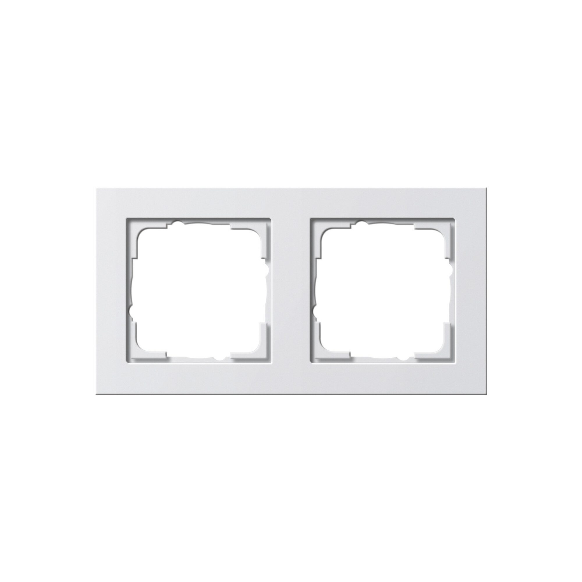 GIRA Schalter Gira Abdeckrahmen 2f. rws-gl bruchsicher 021229