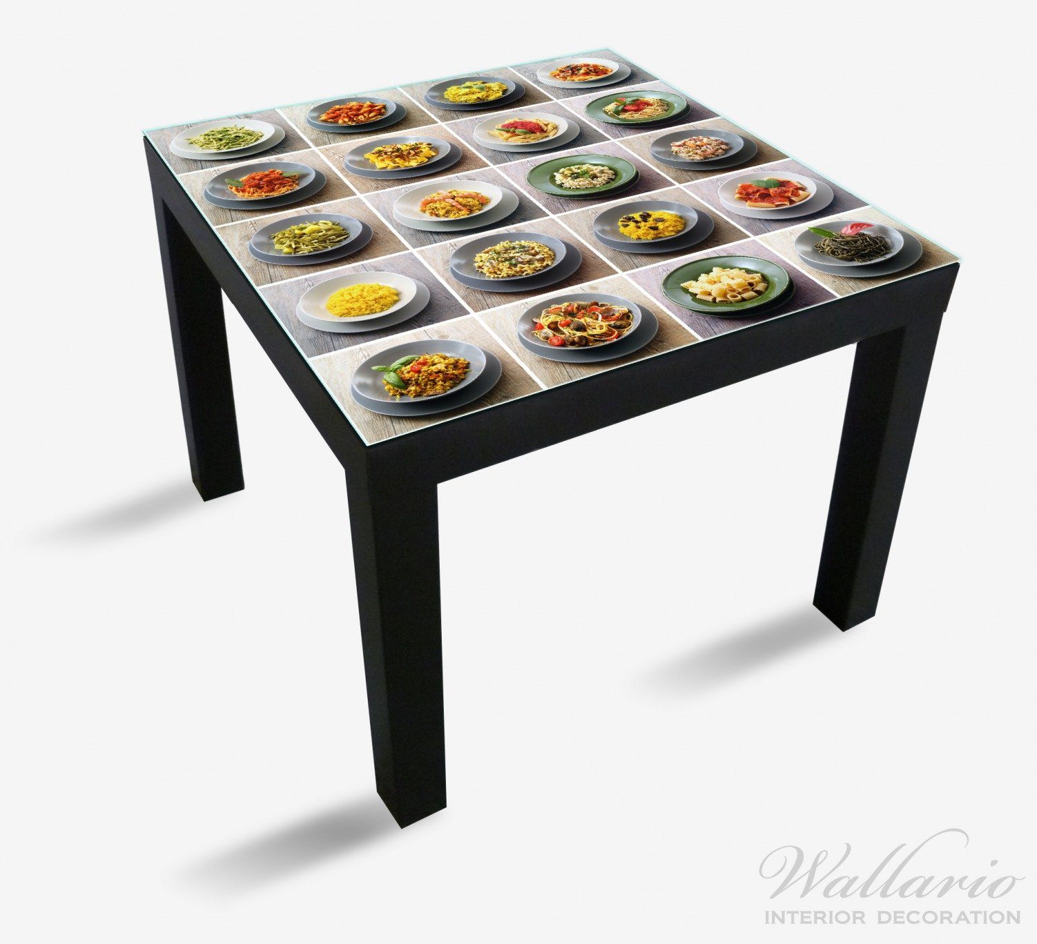 Lack Wallario (1 für Italienische St), geeignet Tisch Ikea Pasta Tischplatte