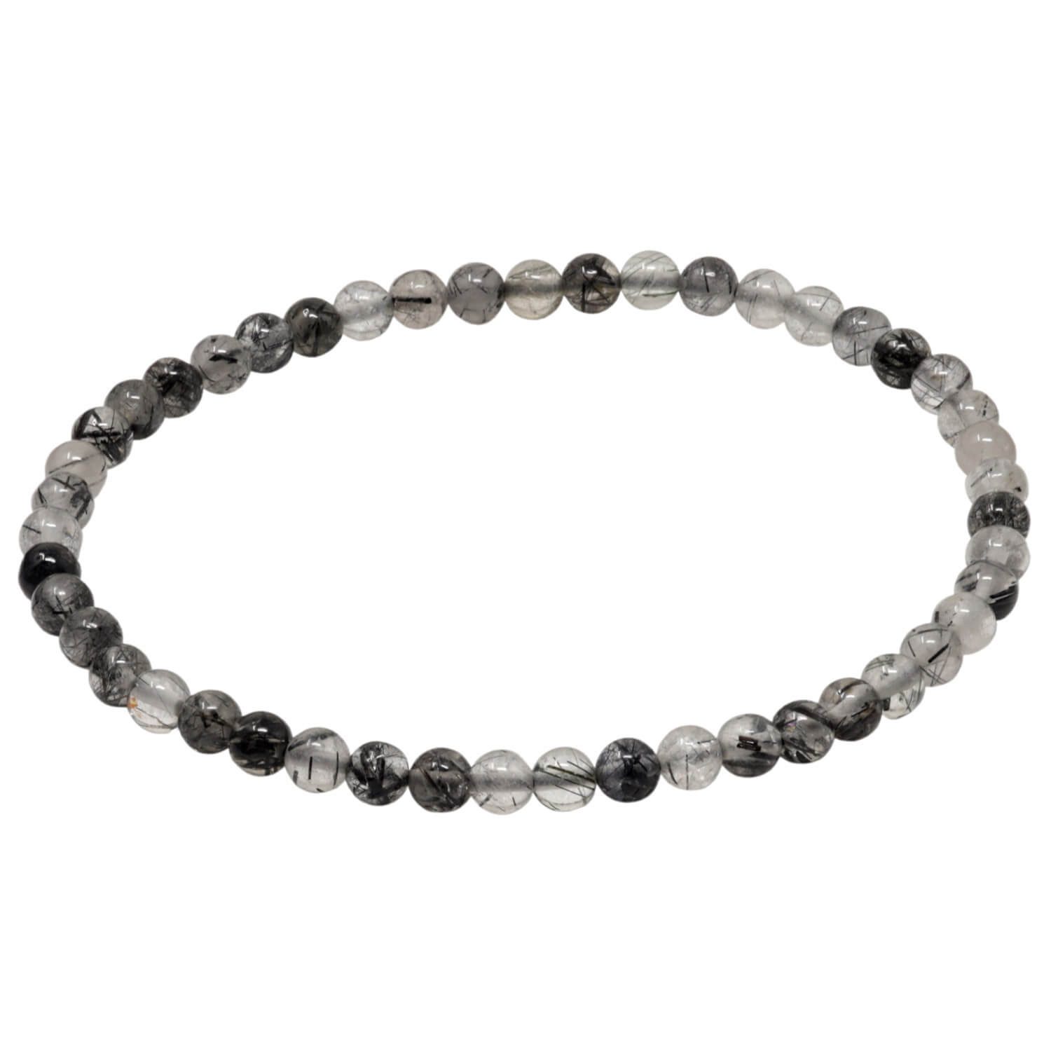 Armband Armband aus Turmalinquarz Ø 4mm endlos dehnbar