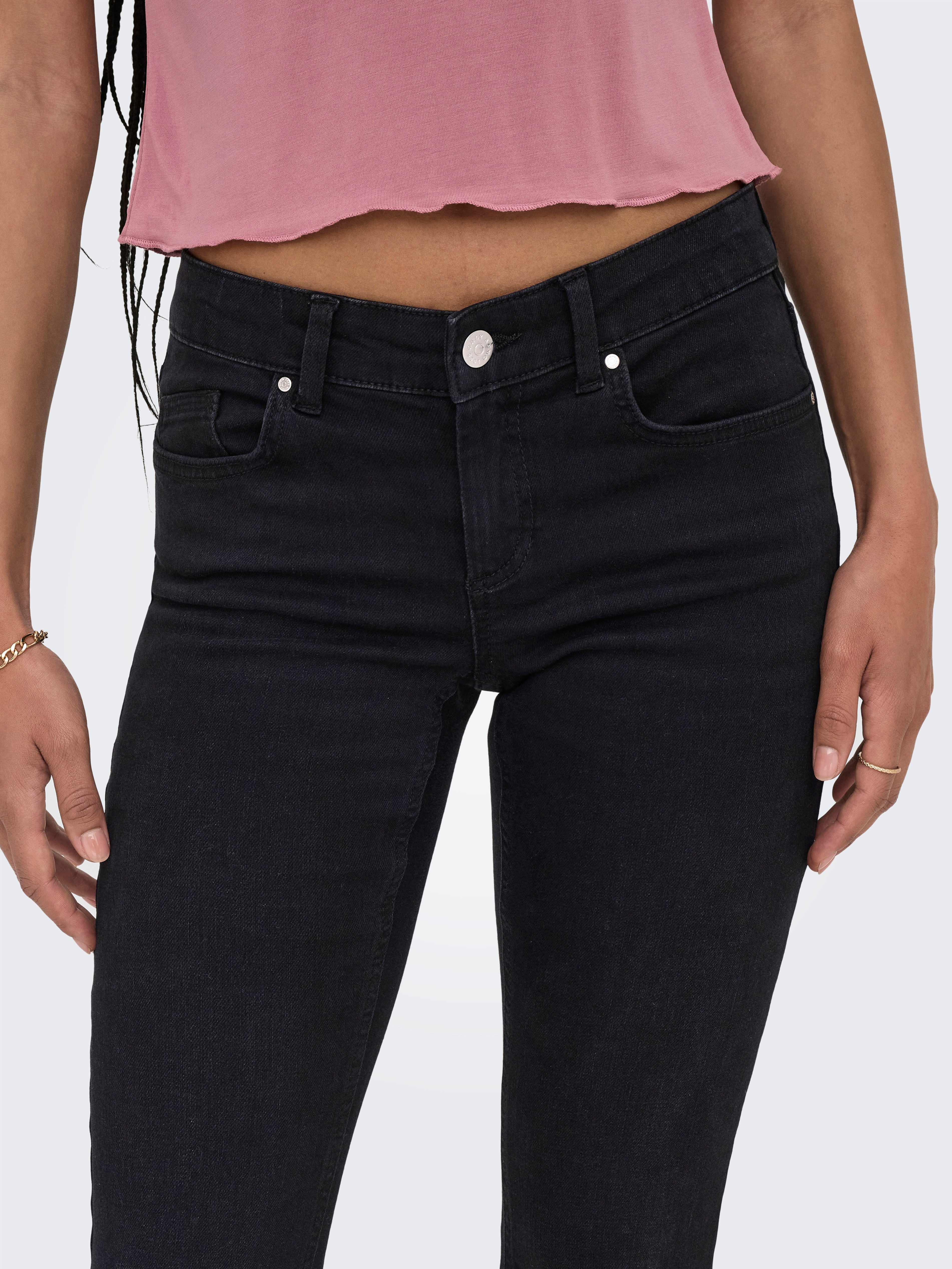 ONLY Bootcut-Jeans ONLBLUSH LW FLARED DNM REA1099 NOOS günstig online kaufen