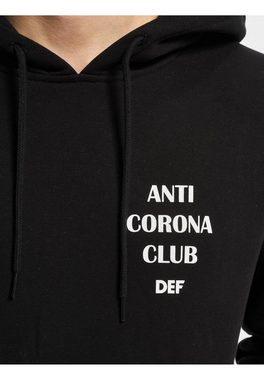 DEF Sweatshirt DEF Herren Anti Corona Hoody (1-tlg)