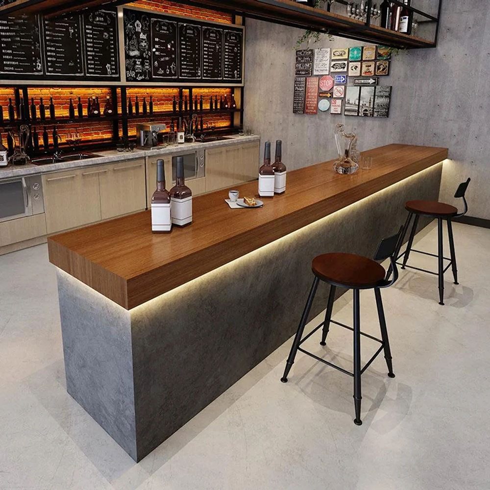 Muxing Empfangstheke Industriestil Kassentheke, für Bar Restaurant Rezeption (1-St)