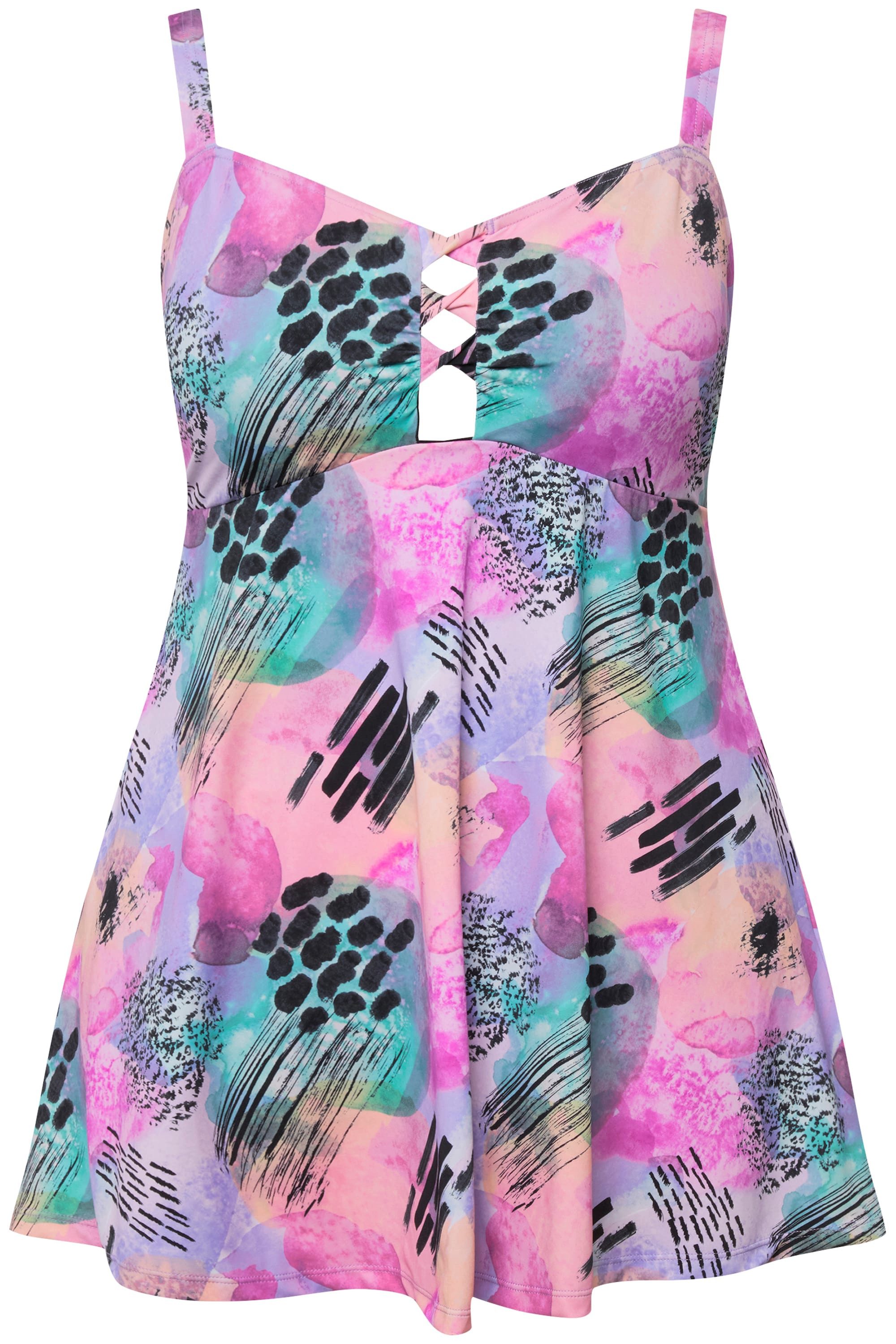 Ulla Popken Badekleid Badekleid Keyhole Softcups günstig online kaufen