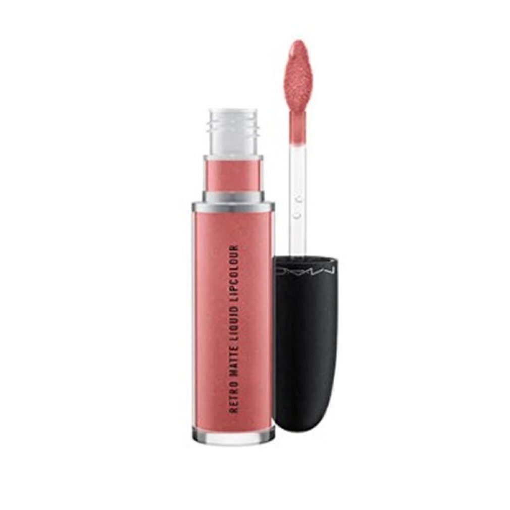 MAC Lipgloss RETRO MATTE liquid lip colour #gemz & roses 5ml