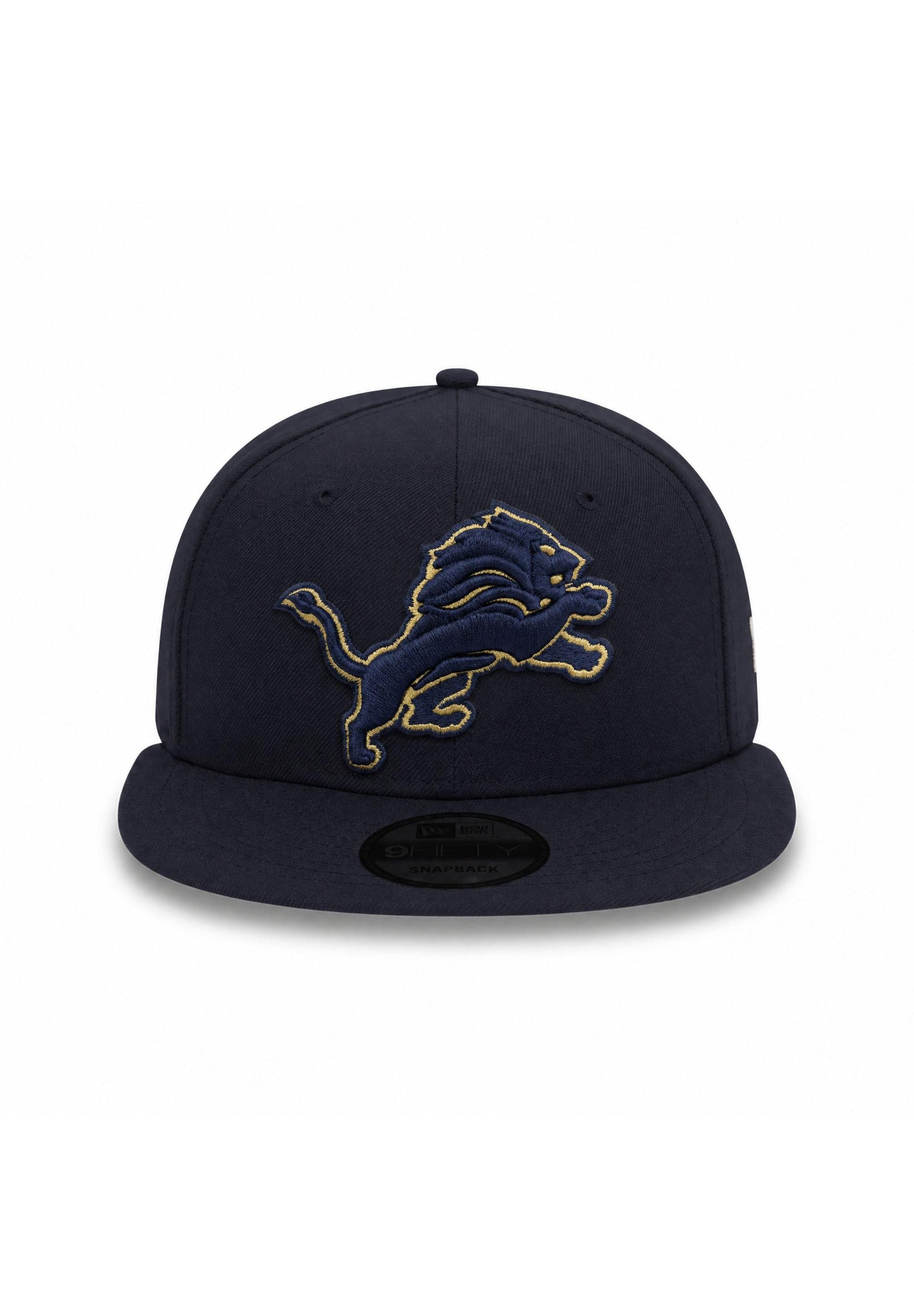 New Era Snapback Cap Detroit Lions New Era NFL Logo Outline 9Fifty Snapback Cap Marineblau (1-St)