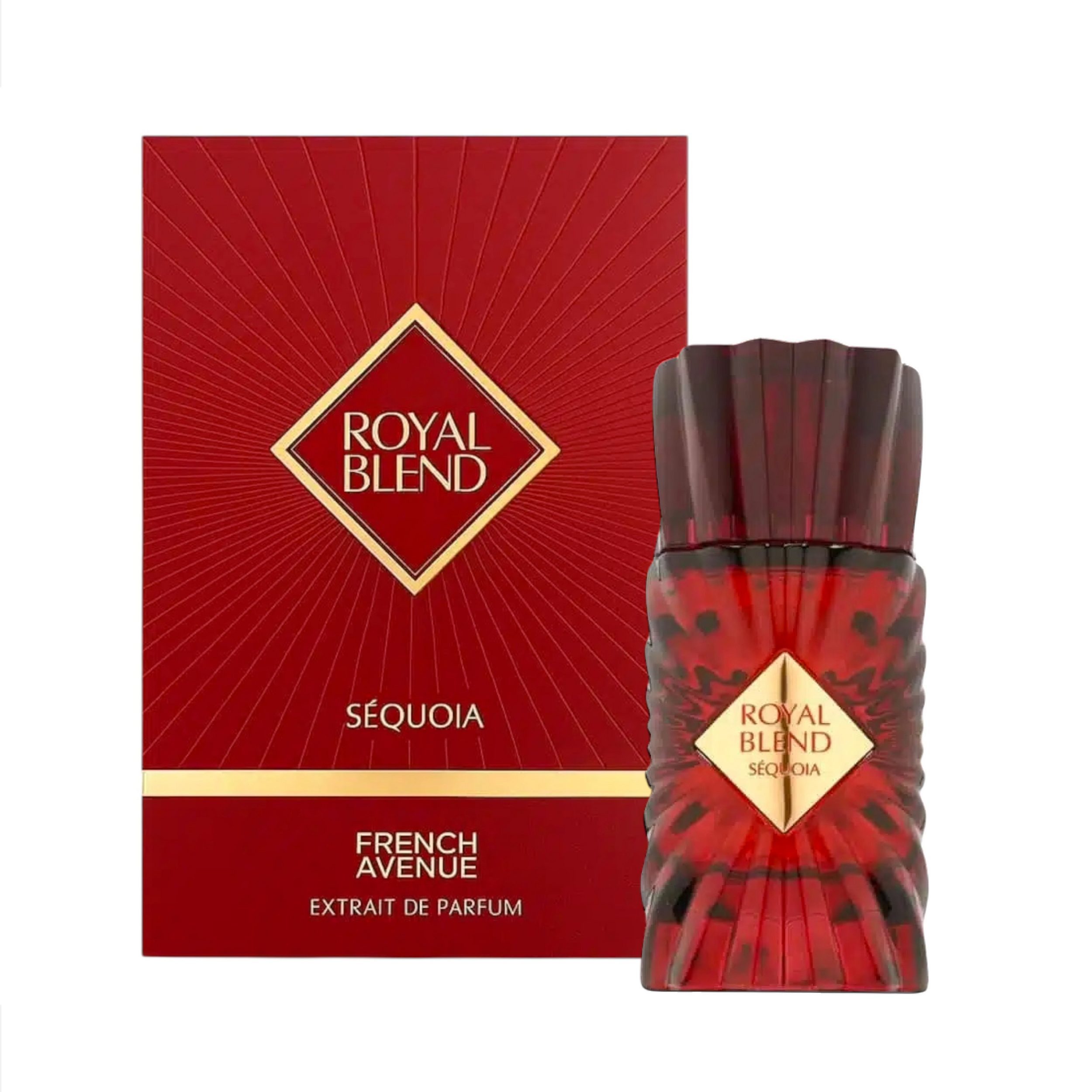 French Avenue Eau de Parfum Royal Blend Sequoia, Glasflakon, Parfüm EDP, Unisex Duft