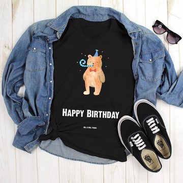 Mr. & Mrs. Panda T-Shirt Bär Geburtstag - Schwarz - Geschenk, Lustiges T-Shirt, Tshirt, Alles (1-tlg)