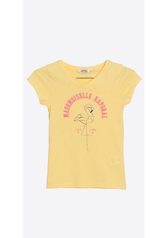 Футболка с hübschem Front-Print &...