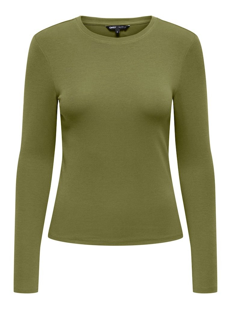 T-Shirt ONLRILEY O-NECK L/S TOP JRS NOOS