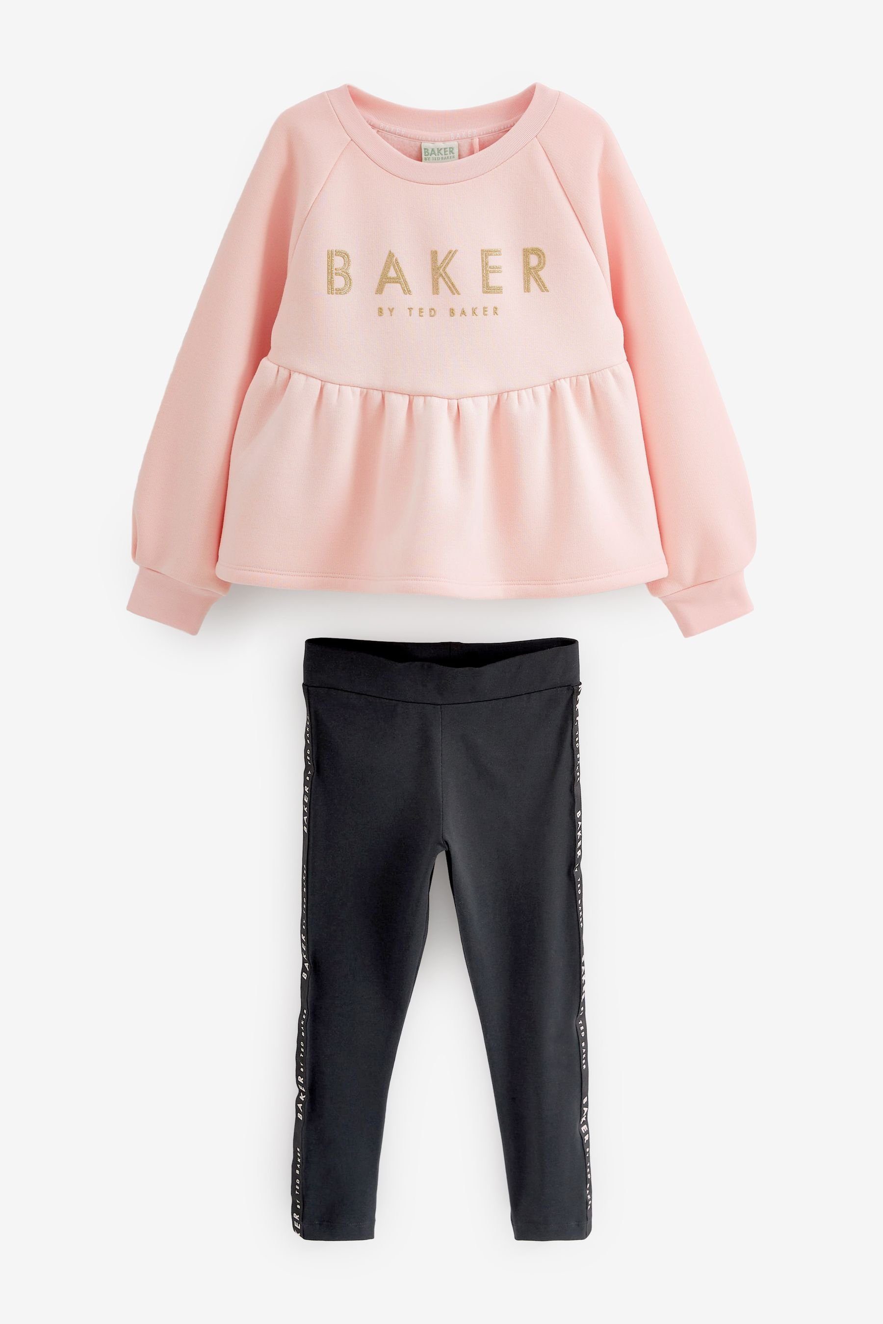 Baker by Ted Baker Shirt & Leggings Baker by Ted Baker Pullover und Leggings im Set (2-tlg)