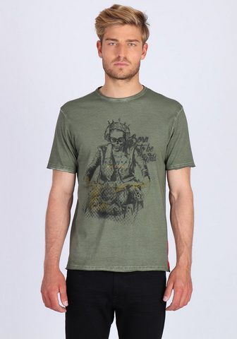 Футболка с Totenkopf-Print »Gebo...