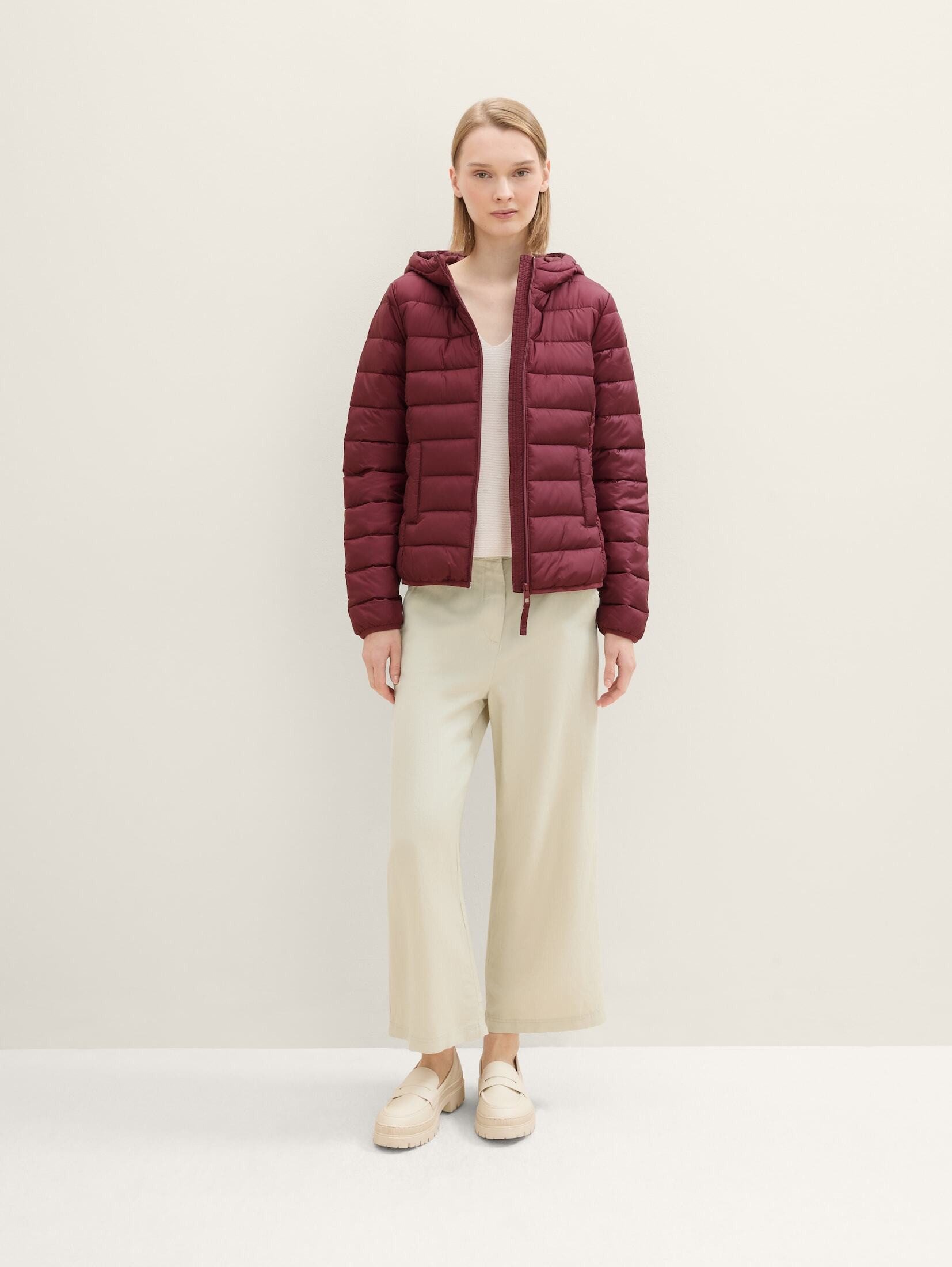 TOM TAILOR Denim Steppjacke Jacken Lightweight Steppjacke mit Kapuze