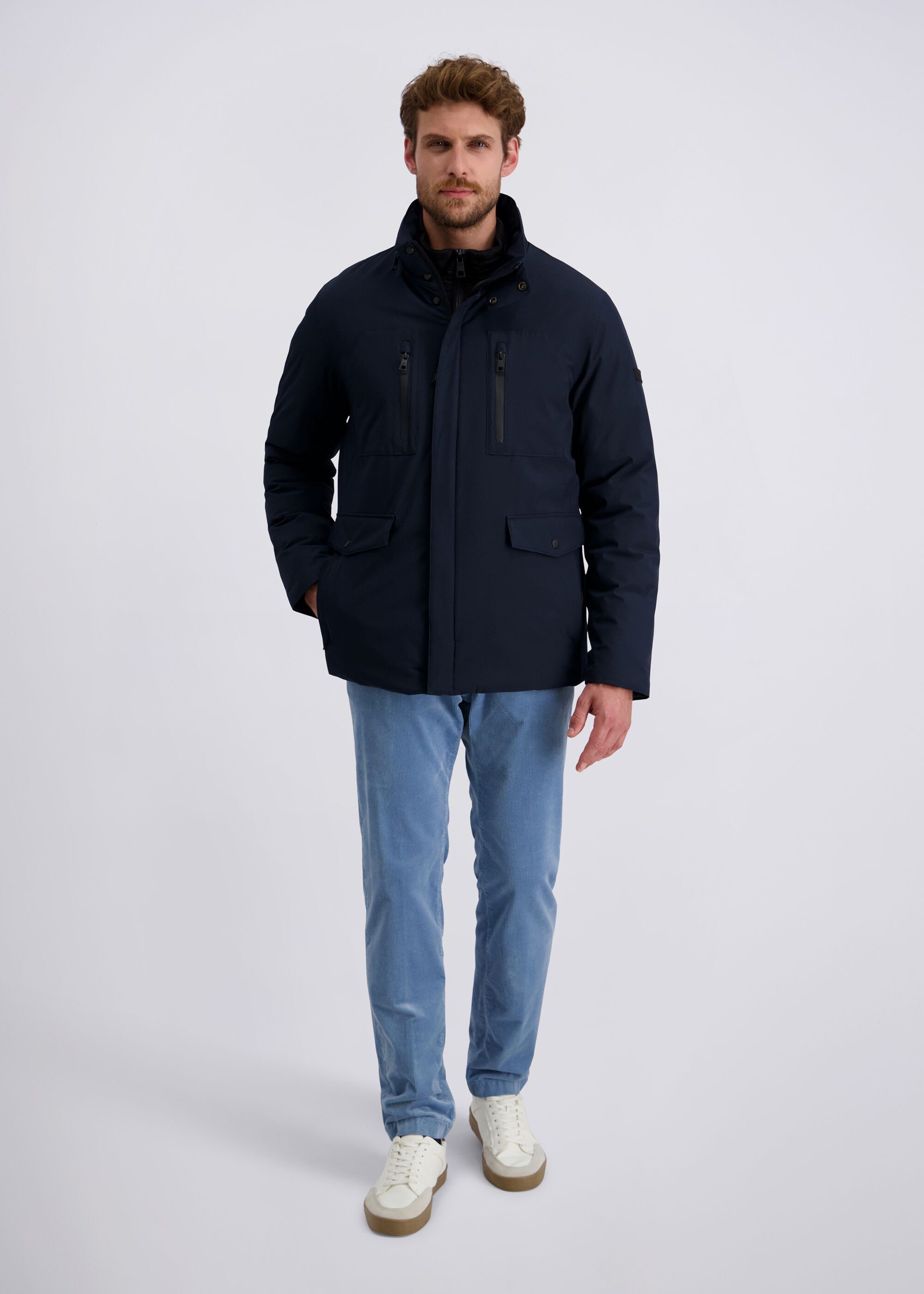 Pierre Cardin Winterjacke (1-St) mit Reißverschluss