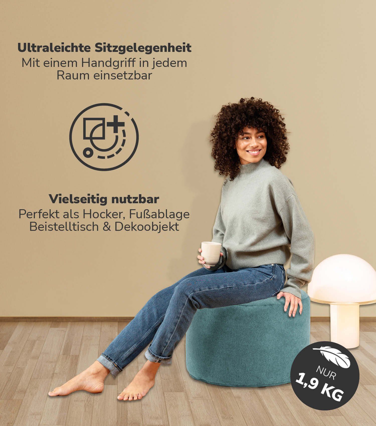 mokebo Pouf Der Ruhepouf (aus Webstoff), günstig online kaufen