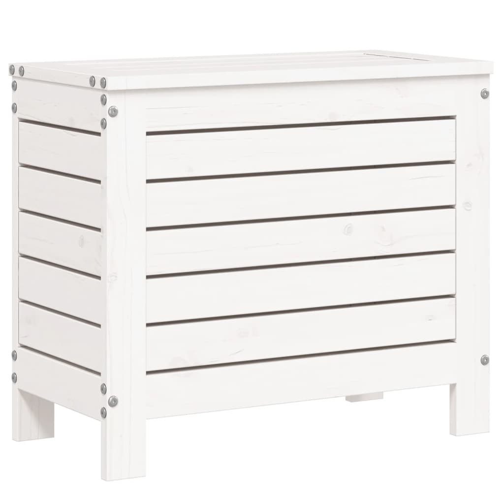 vidaXL Sofaelement Gartenhocker Weiß 62x31,5x52 cm günstig online kaufen