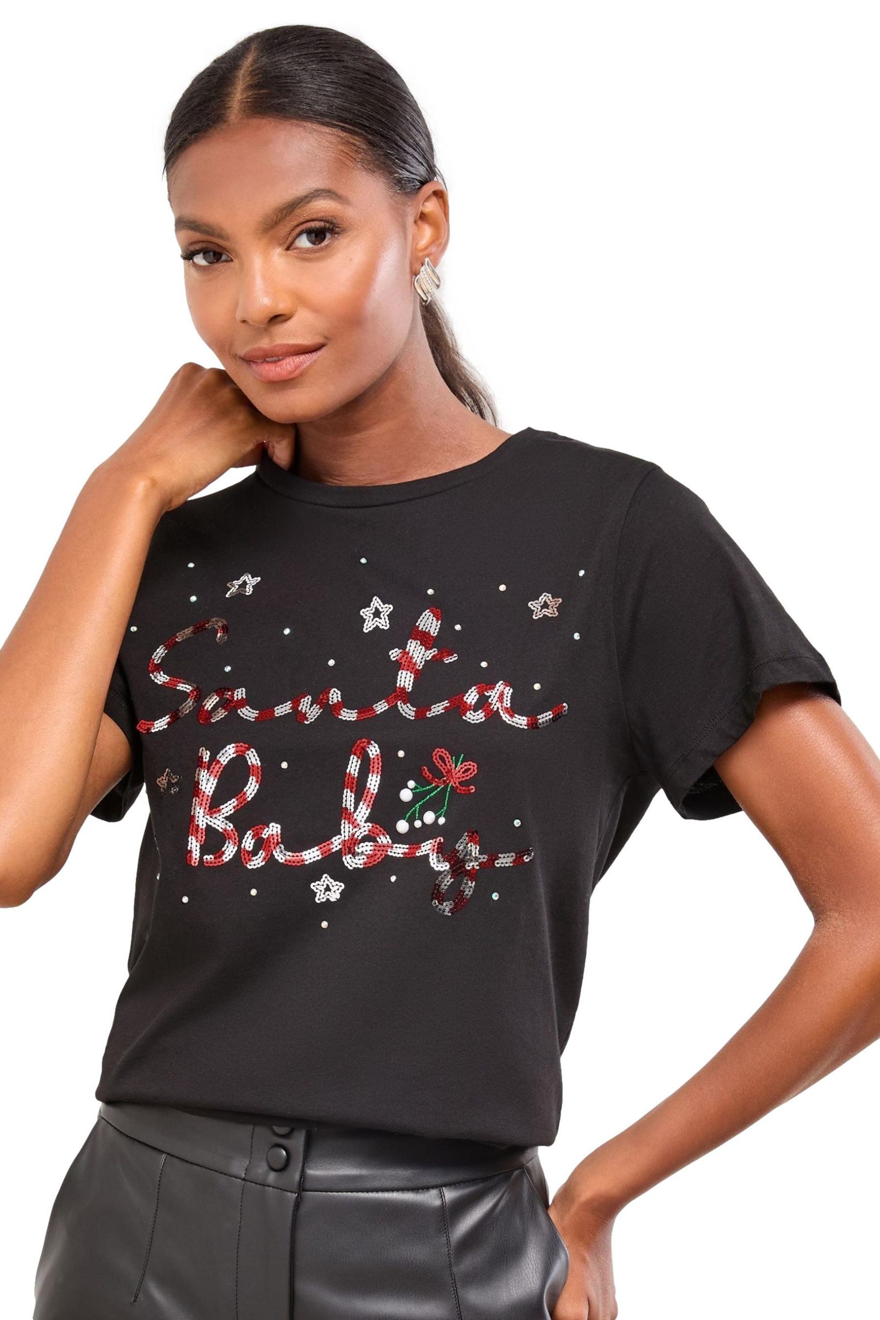 LIPSY T-Shirt Lipsy T-Shirt mit Rundhalsausschnitt, Regular (1-tlg) günstig online kaufen