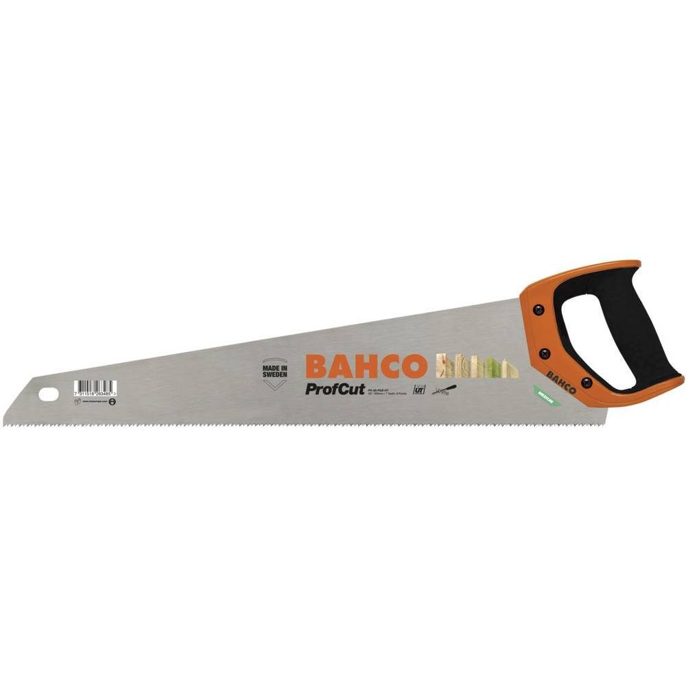 BAHCO 550mm Handsäge Nachschärfbar Zpz Fuchsschwanz Profcut 7/8