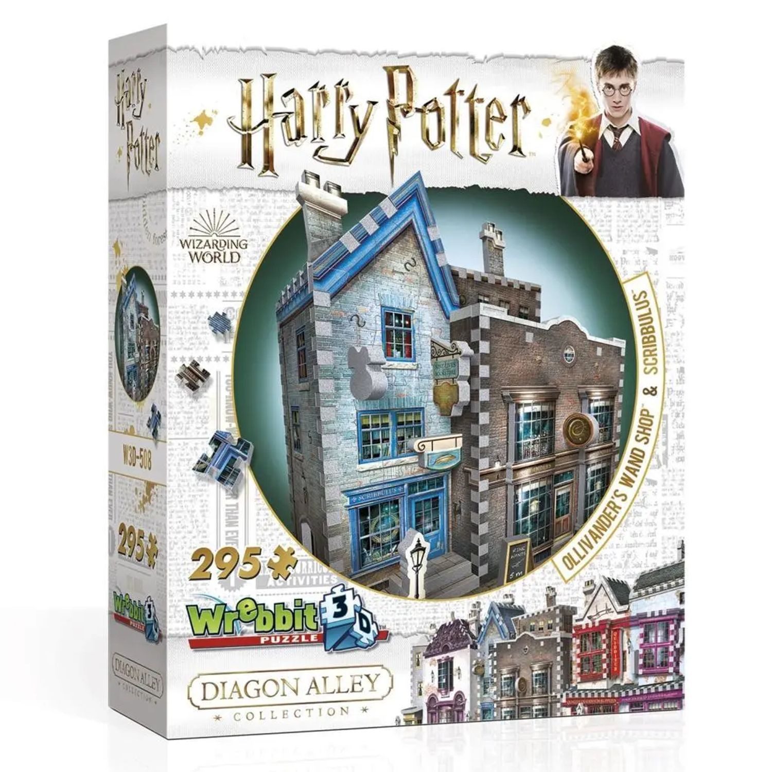 JH-Products Puzzle Ollivander's Zauberstab- und Schreibwarenladen Harry Potter /..., 295 Puzzleteile