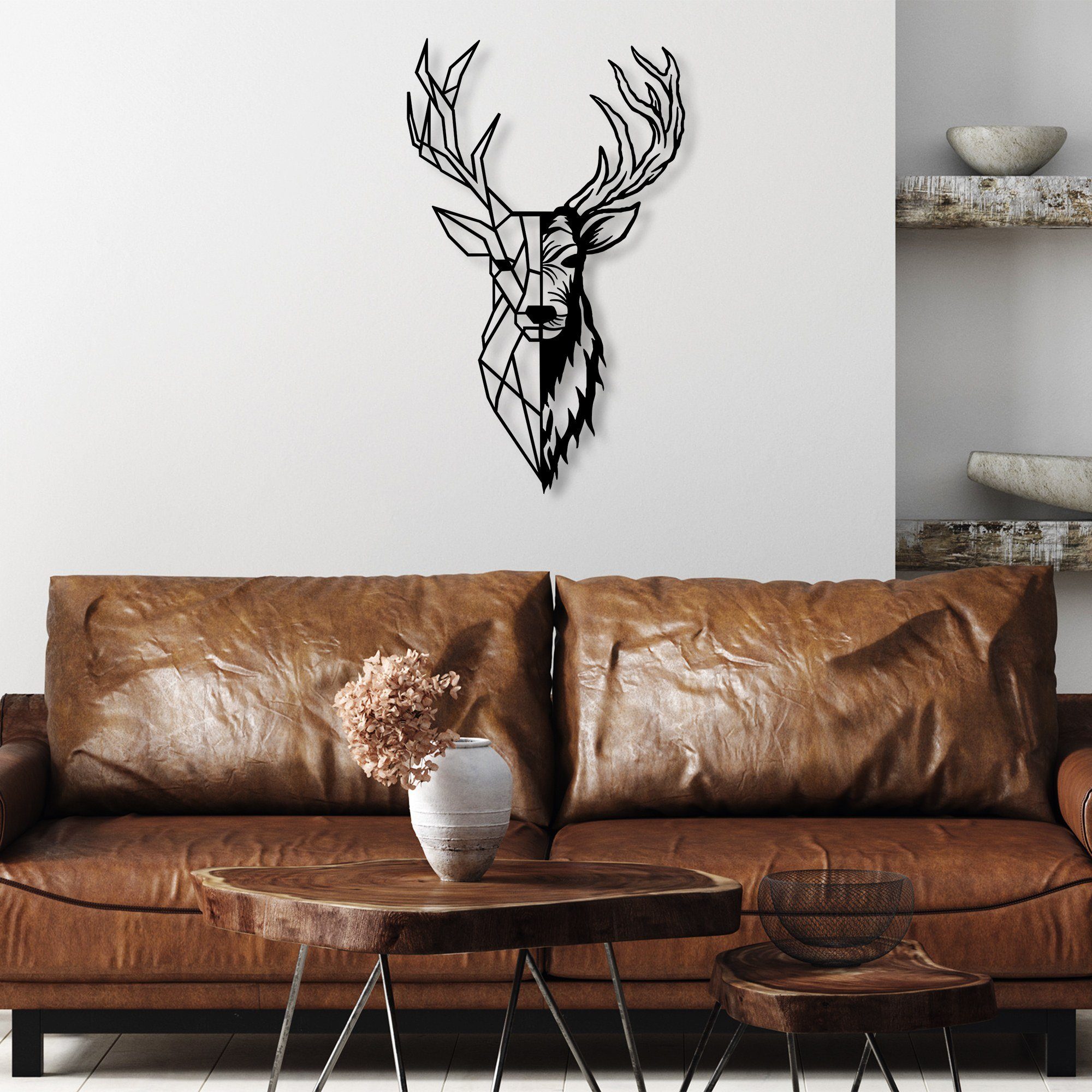 Wallity Wanddekoobjekt 100% METAL (Thickness: 1,5 mm), 42 x 70 cm L2355