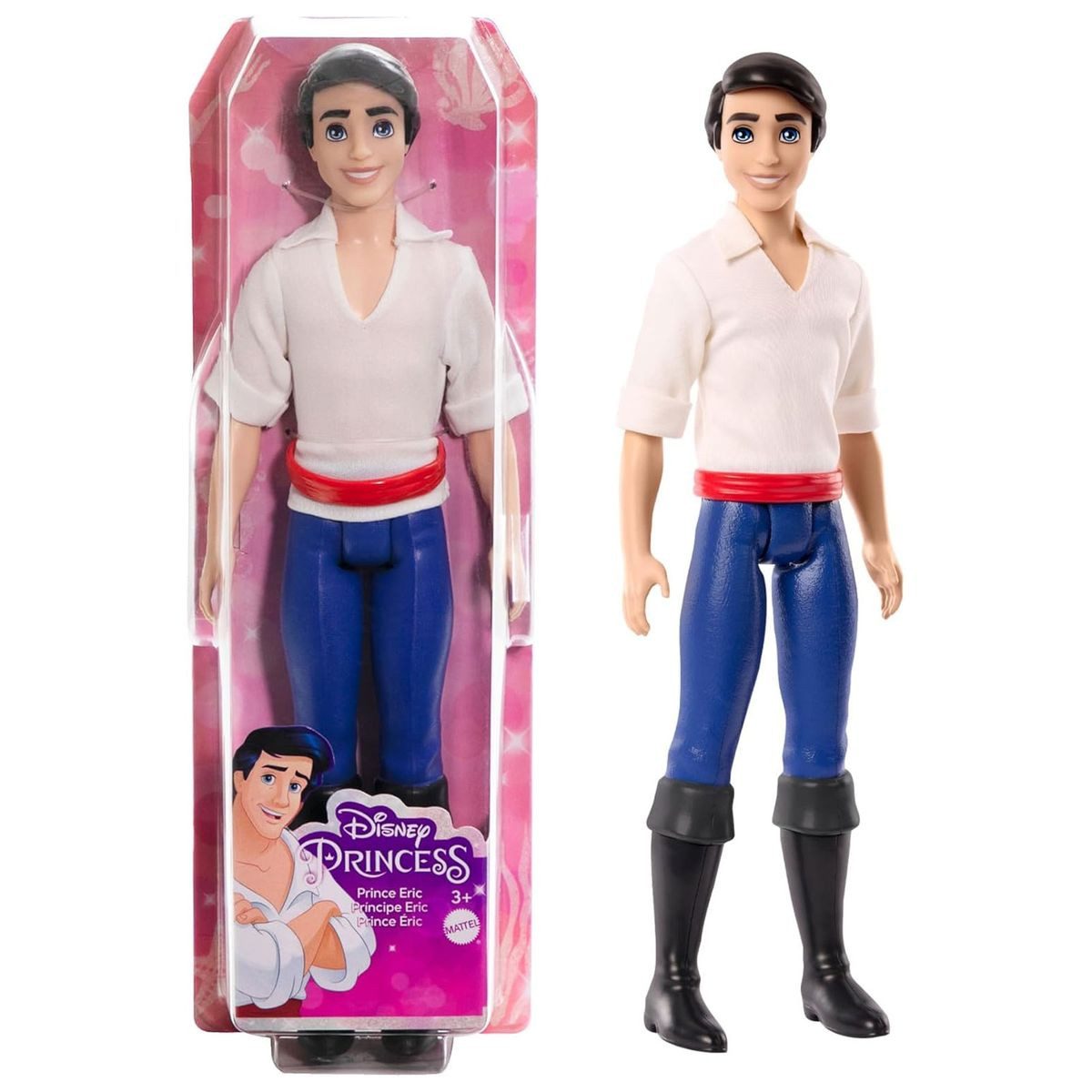 Mattel® Stehpuppe Mattel HLV97 - Disney Princess - Prinz Erik, Puppe, 32 cm günstig online kaufen