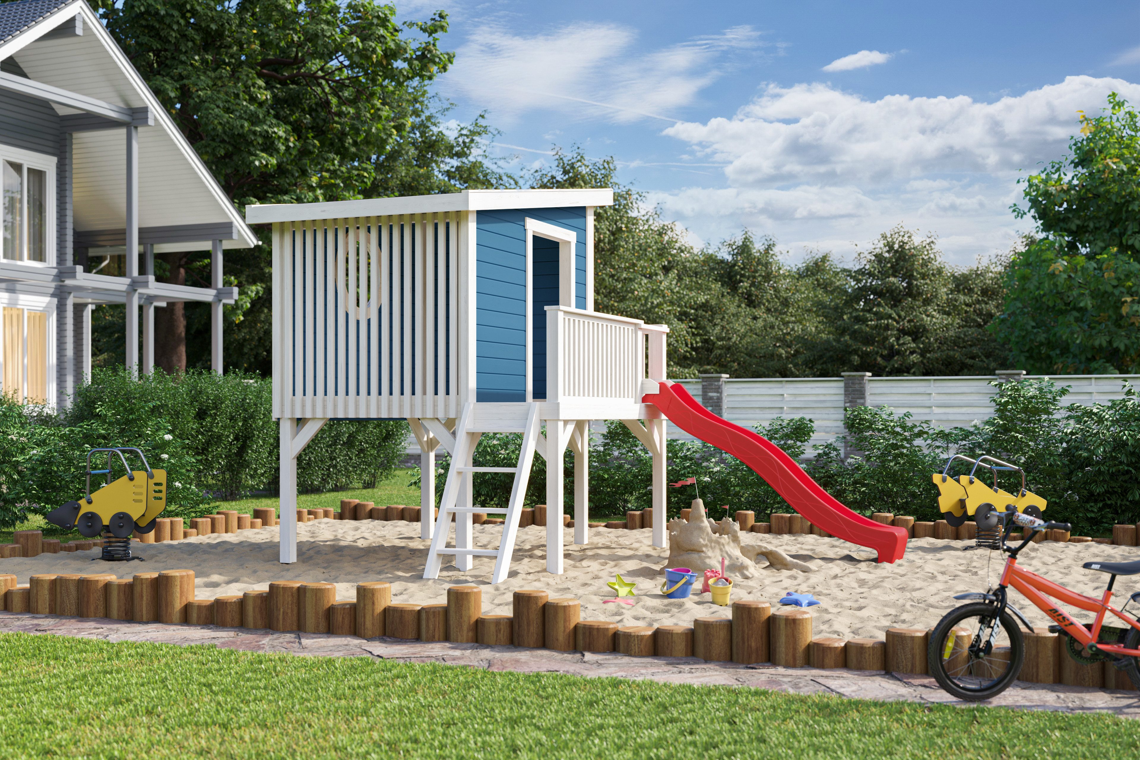 Nordic Holz Spielhaus TIVOLI 1, BxTxH: 230x270x194 cm