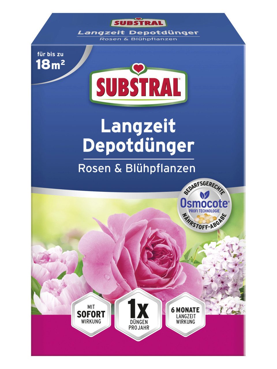 Substral Blumendünger Substral Langzeit Depotdünger Rosen & Blühpflanzen