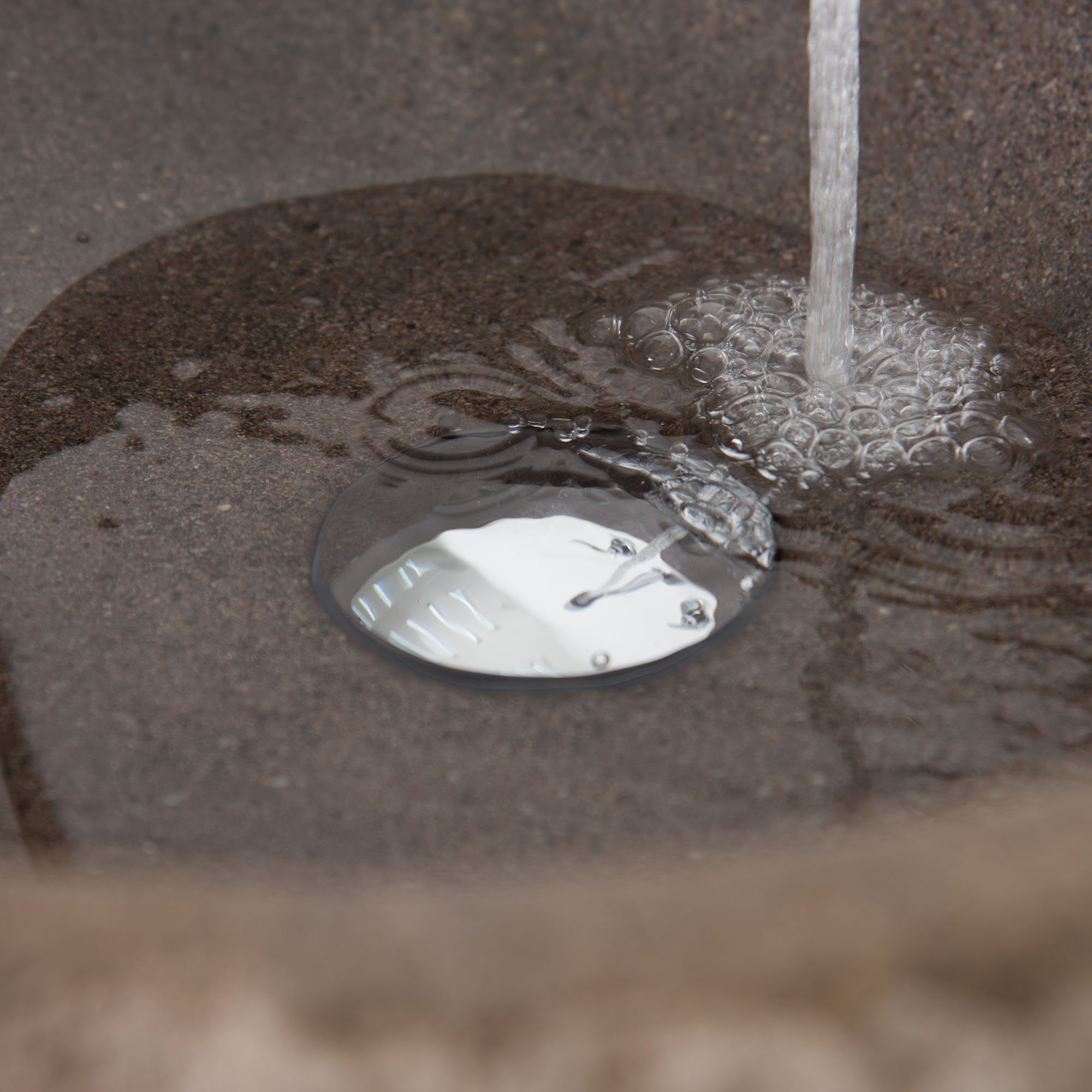 wohnfreuden Ablaufventil 120 mm Pop-up Ablauf-Ventil chrom, 30367