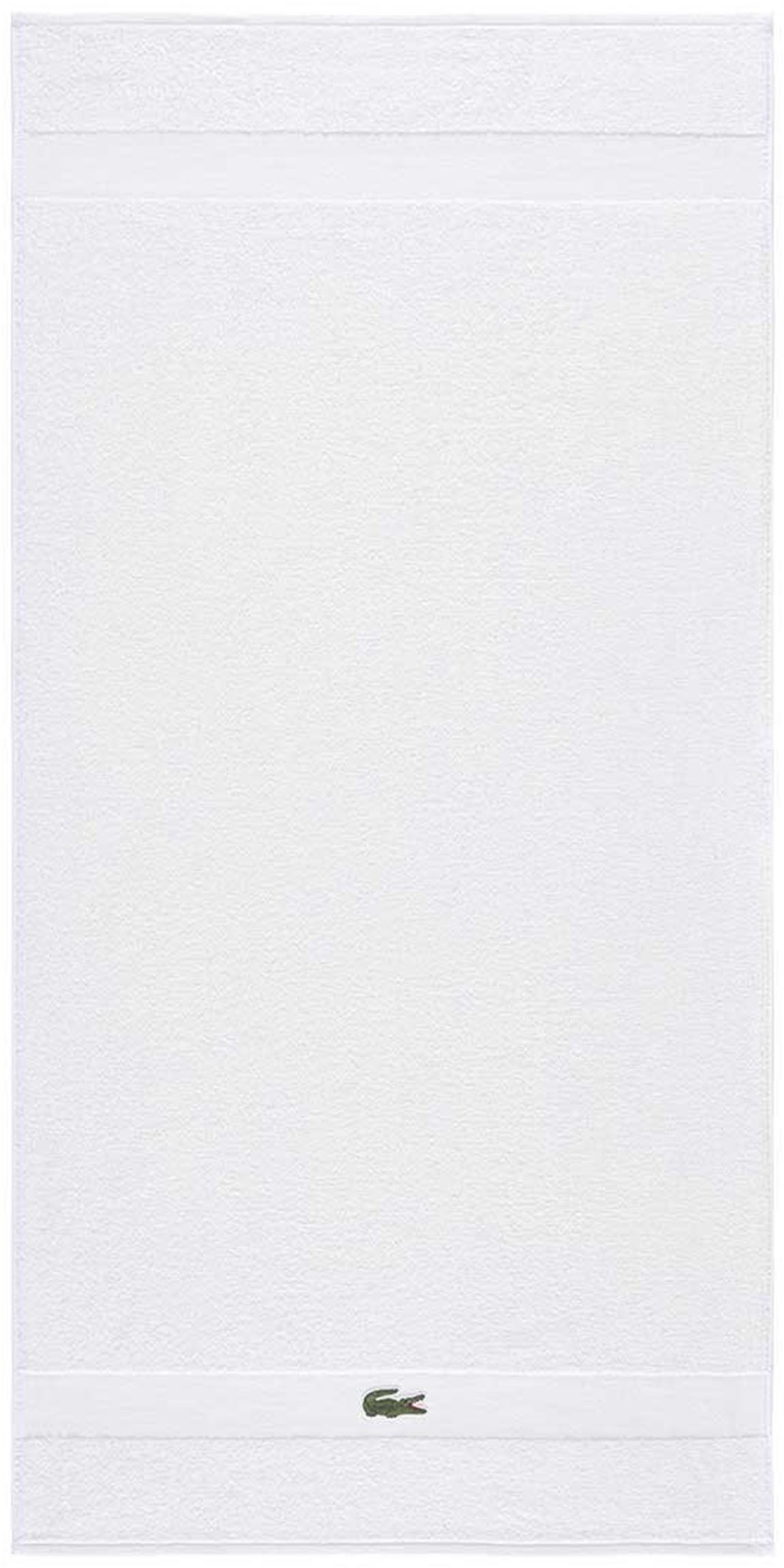 Lacoste Duschtuch LCASUAL, Frottier (1-St), mit Label-Applikationen und Bordüre