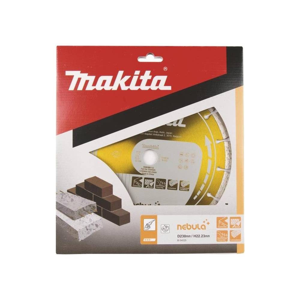 Makita Diamanttrennscheibe Diamanttrennscheibe 230x22.23 NEBULA B-54025