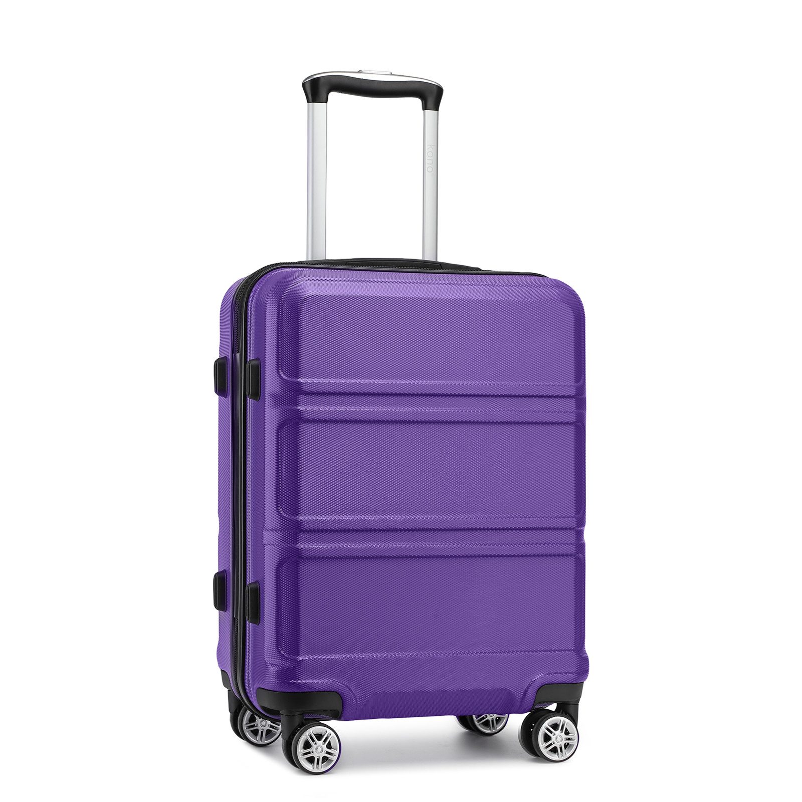 KONO Hartschalen-Trolley mit TSA-Schloss - Reisekoffer günstig online kaufen
